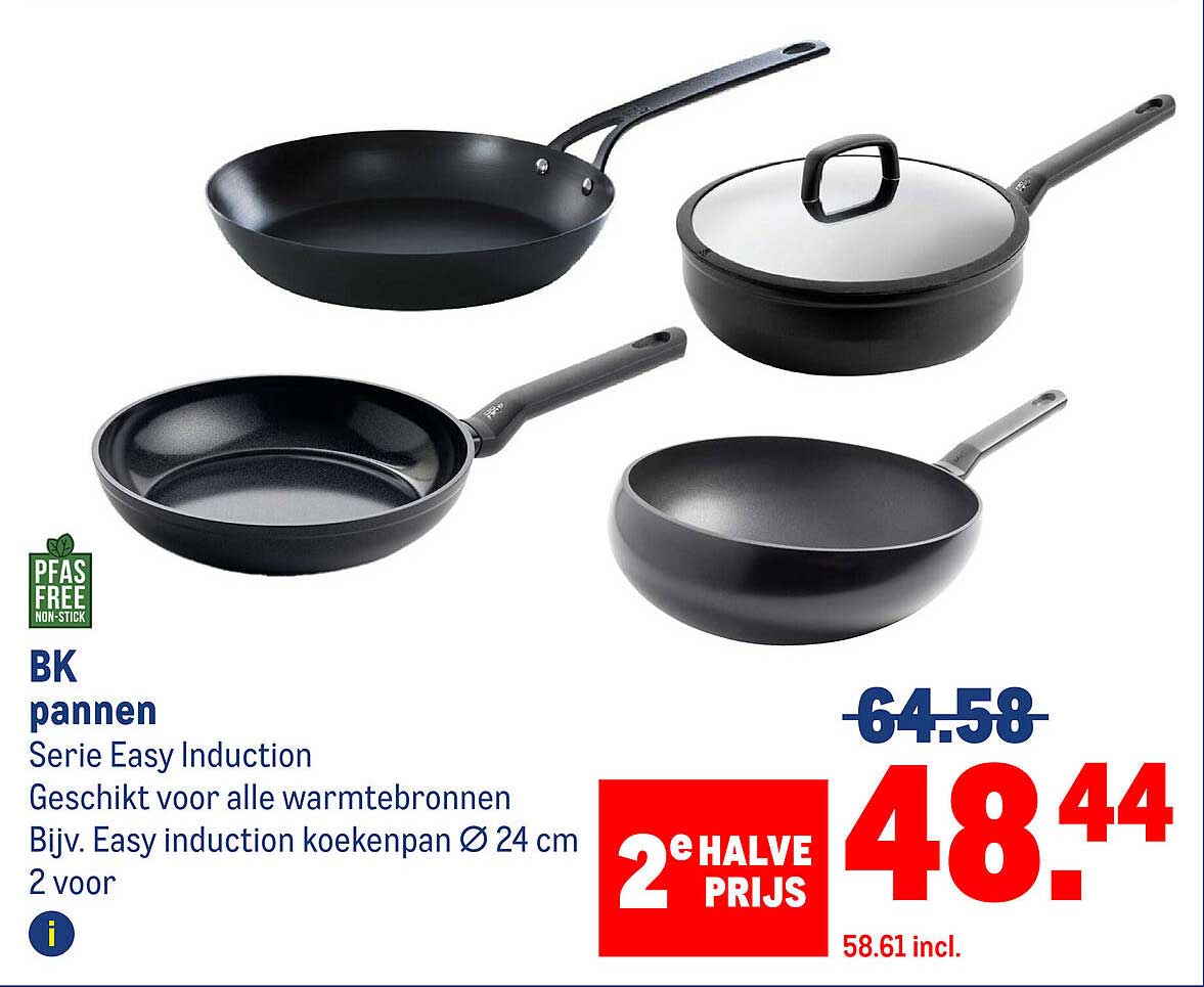 BK pannen Serie Easy Induction