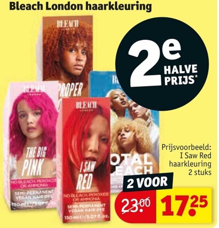 Bleach London haarkleuring
