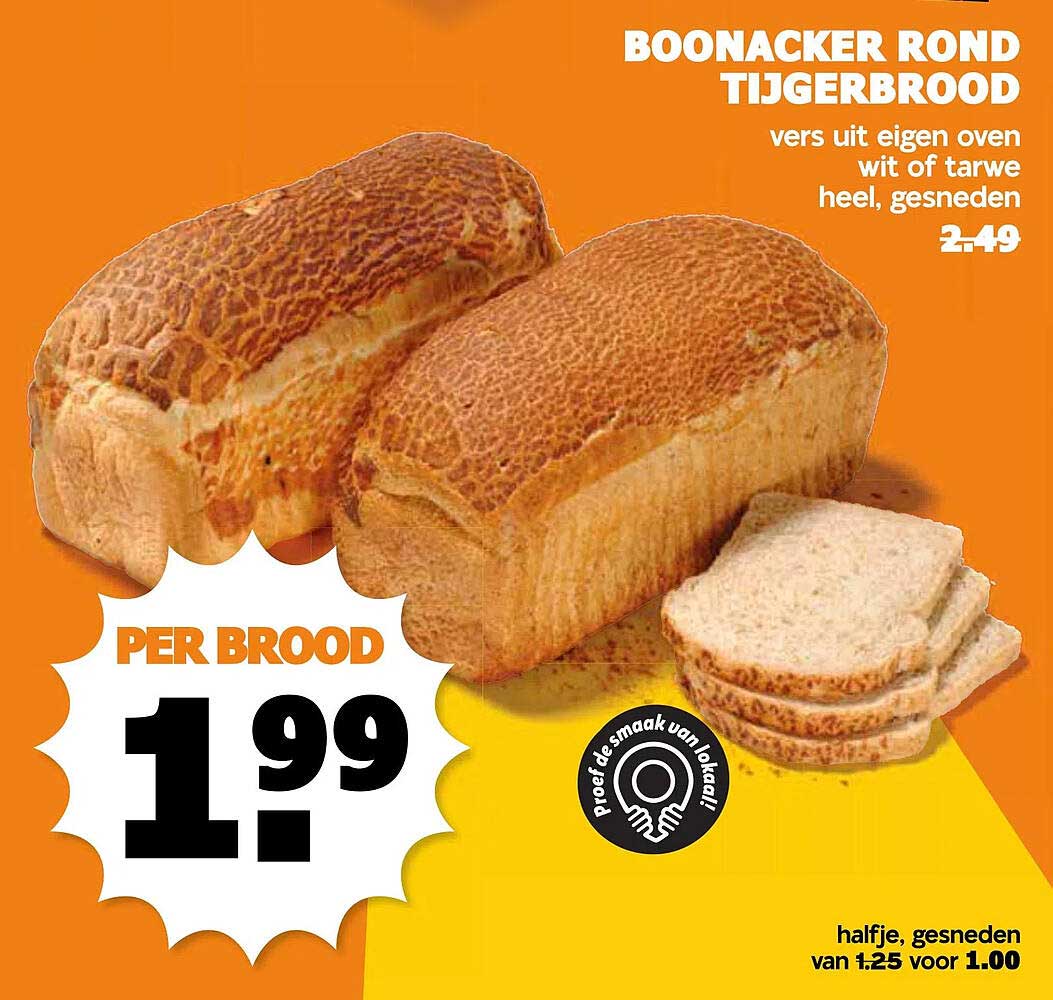 Boonacker Rond Tijgerbrood