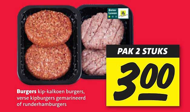 Burgers kip-kalkoen burgers, verse kipburgers gemarineerd of rundhamburgers