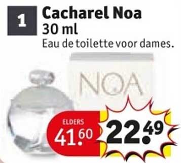 Cacharel Noa 30 ml Eau de toilette voor dames.