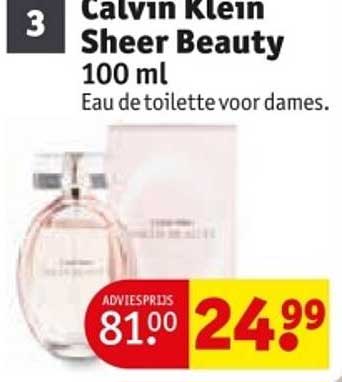 Calvin Klein Sheer Beauty 100 ml