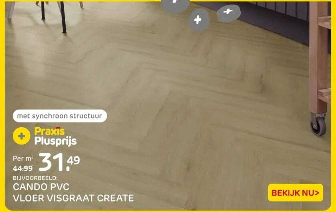 CANDO PVC VLOER VISGRAAT CREATE