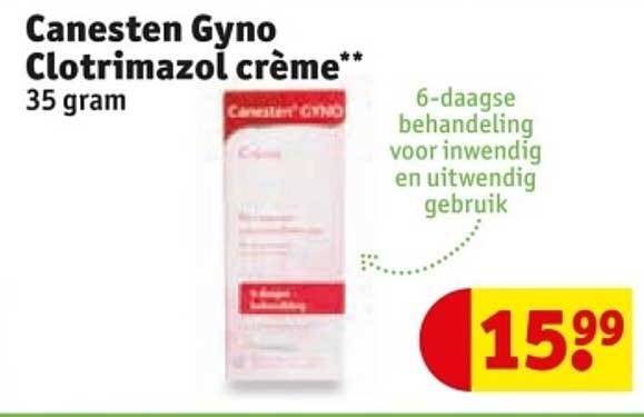 Canesten Gyno Clotrimazol crème** 35 gram
