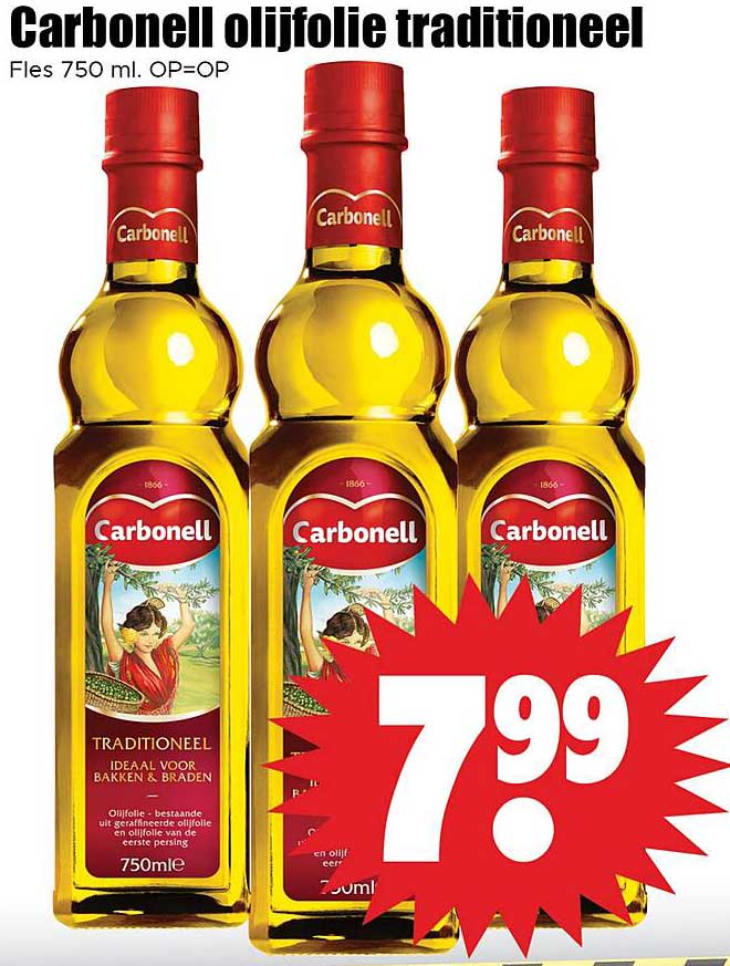 Carbonell olijfolie traditioneel
