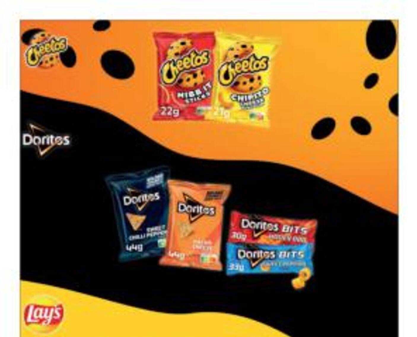 Cheetos en Doritos aanbiedingen