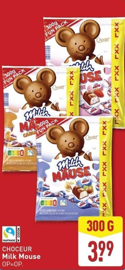CHOCEUR Milk Mouse