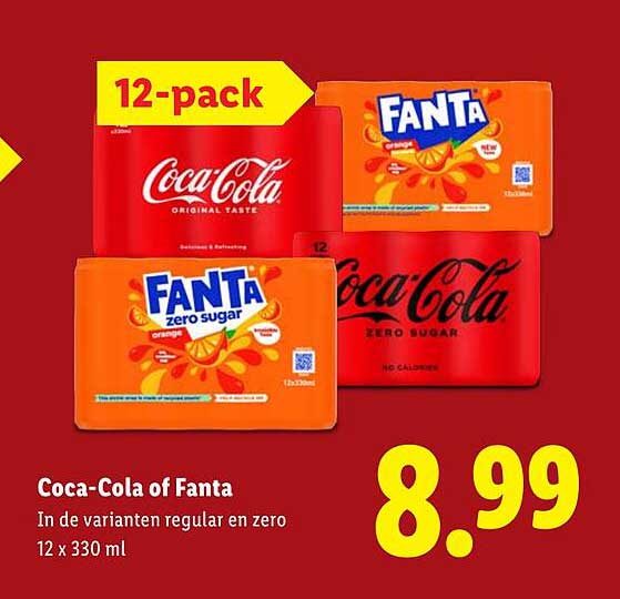 Coca-Cola of Fanta