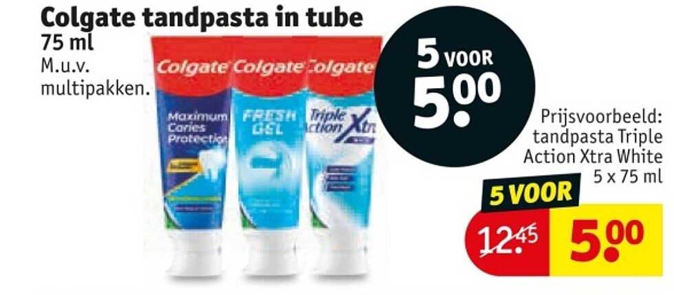 Colgate tandpasta in tube 75 ml