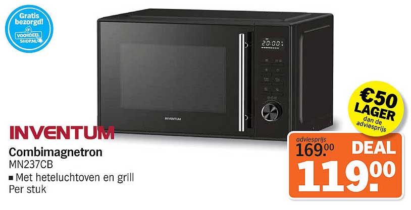 Combimagnetron MN237CB met heteluchtoven en grill