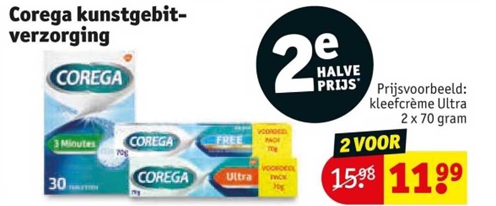 Corega kunstgebitverzorging