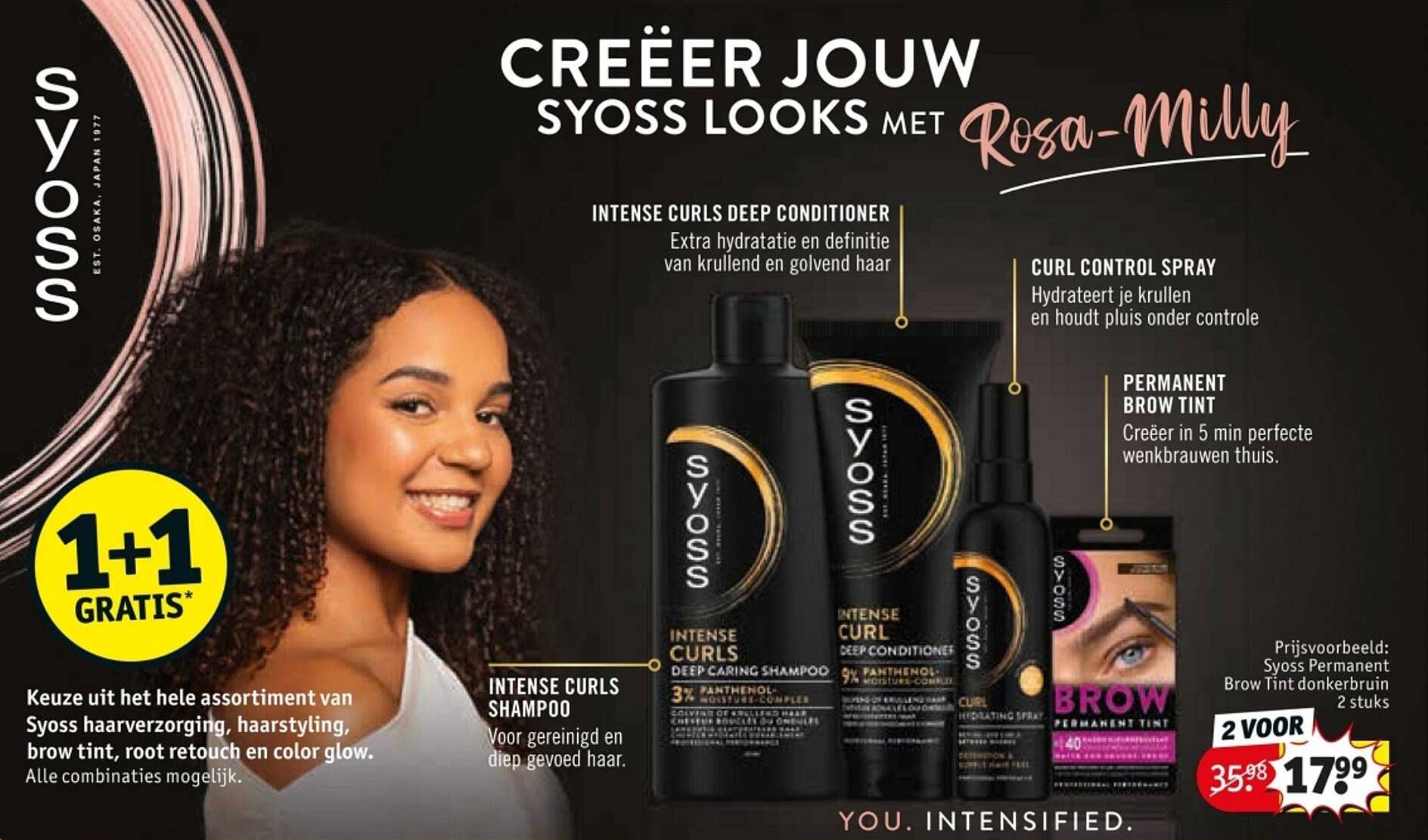 Creëer jouw Syoss looks met Rosa-Milly