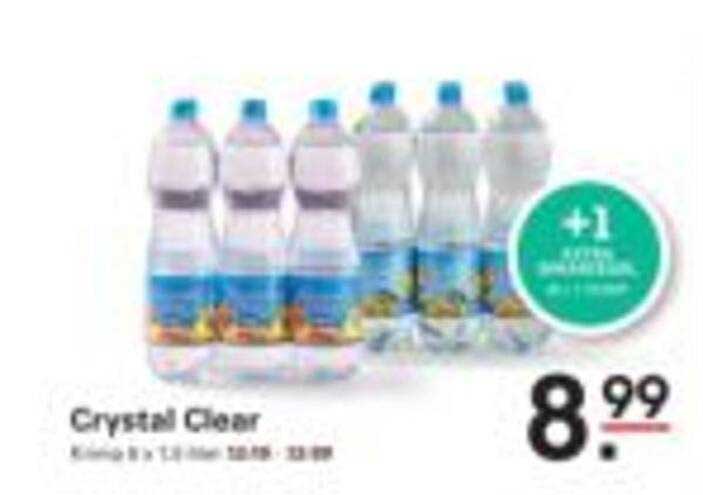 Crystal Clear 6 x 1,5 liter