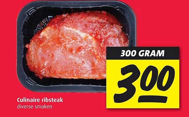 Culinaire ribsteak