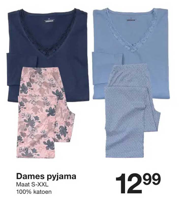 Dames pyjama