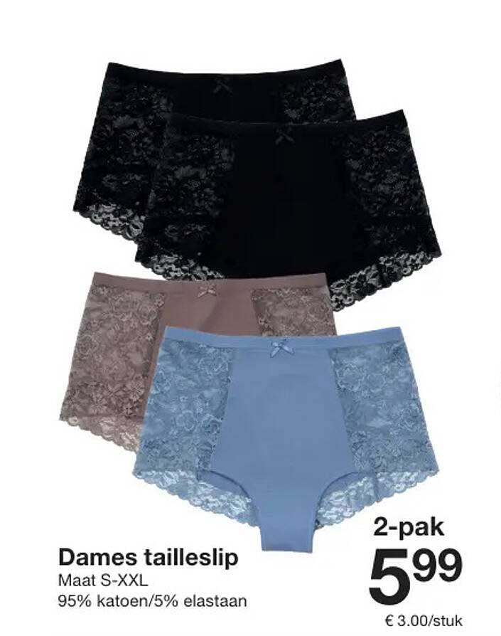 Dames tailler slip