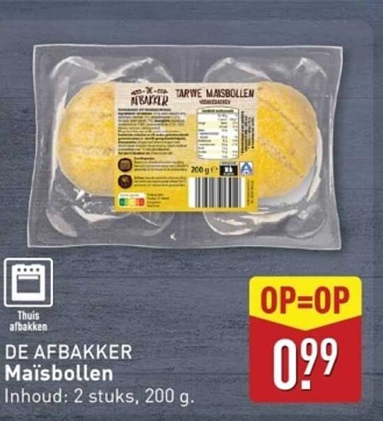 DE AFBACKER Maïsbollen