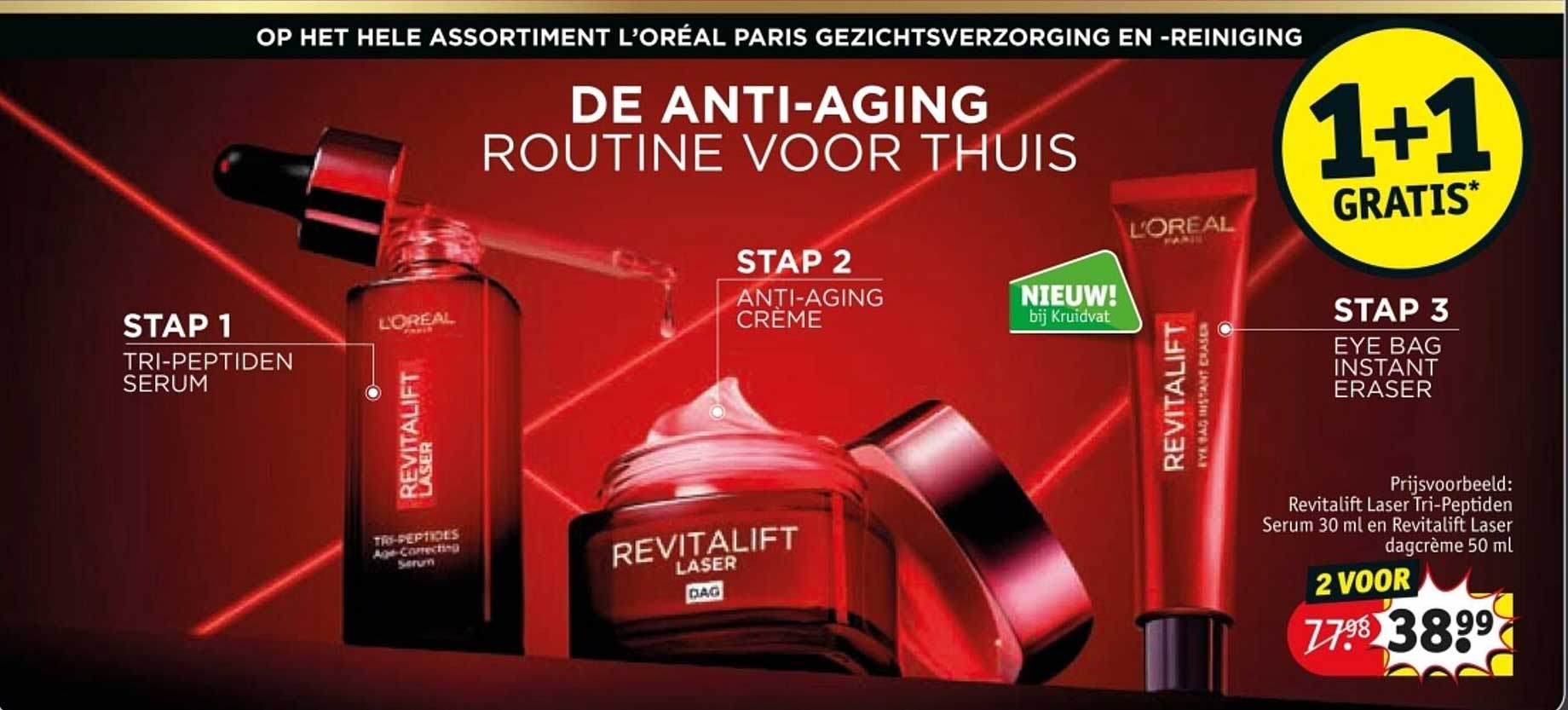 DE ANTI-AGING ROUTINE VOOR THUIS