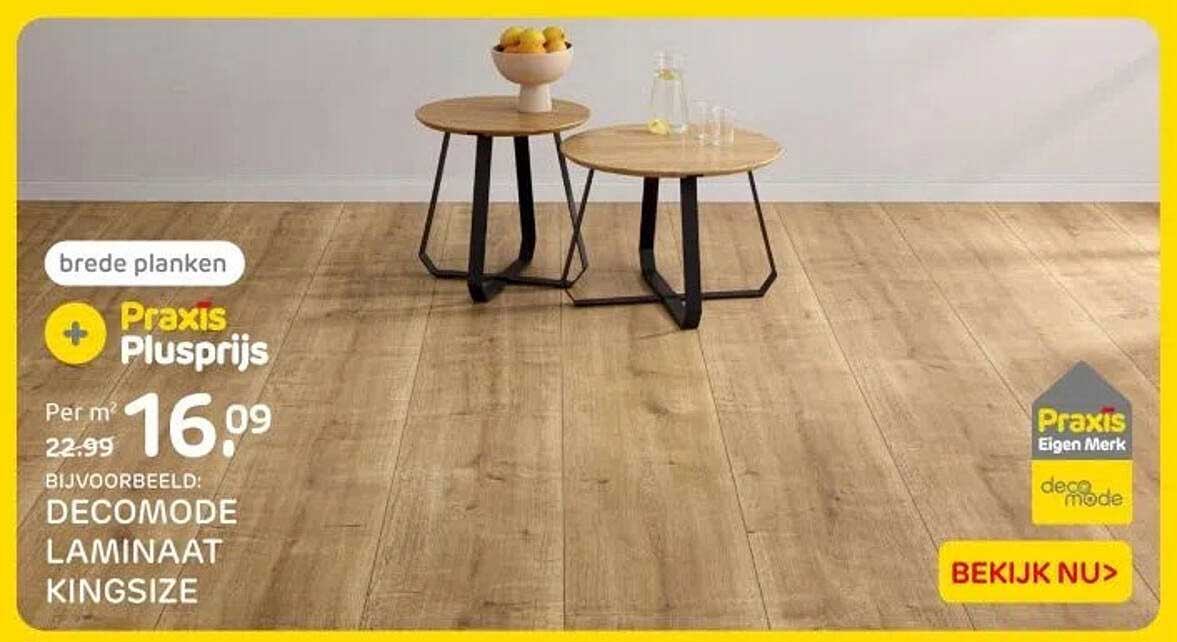 DECOMODE LAMINAAT KINGSIZE