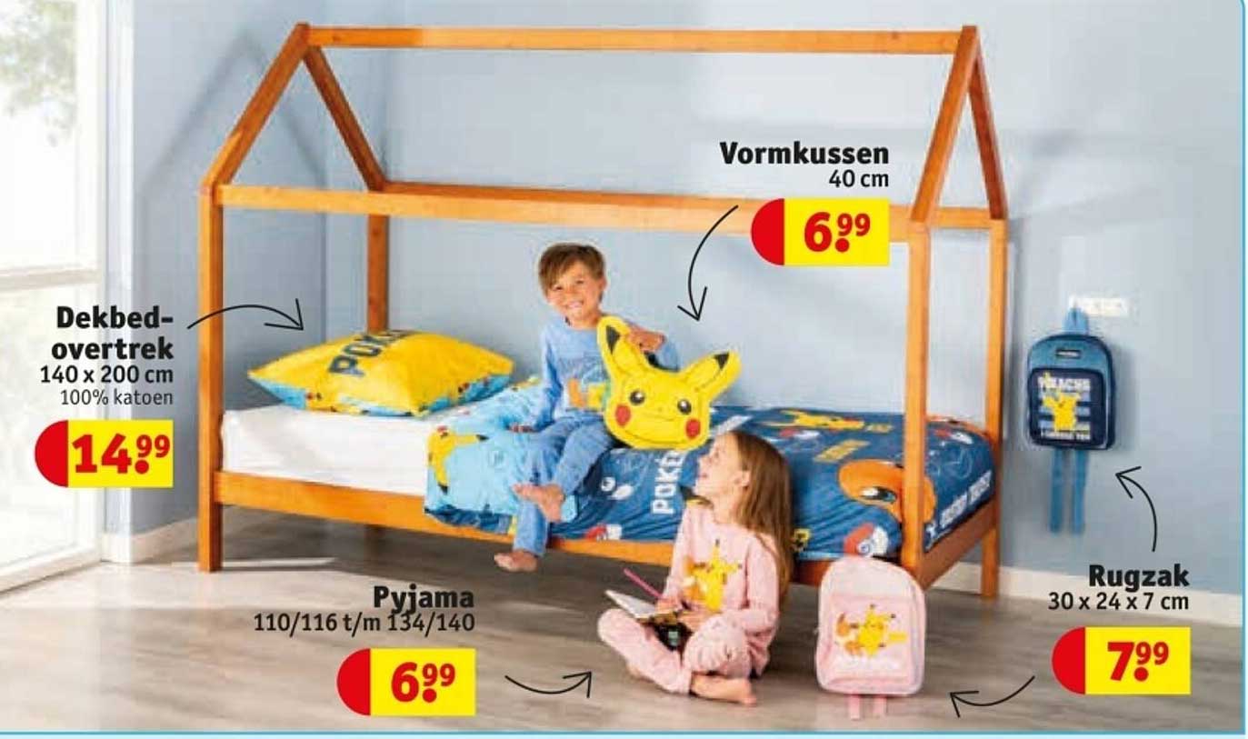 Dekbed-overtrek 140 x 200 cm 100% katoen