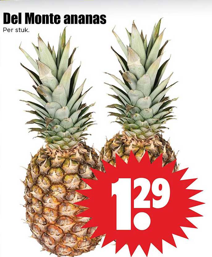 Del Monte ananas