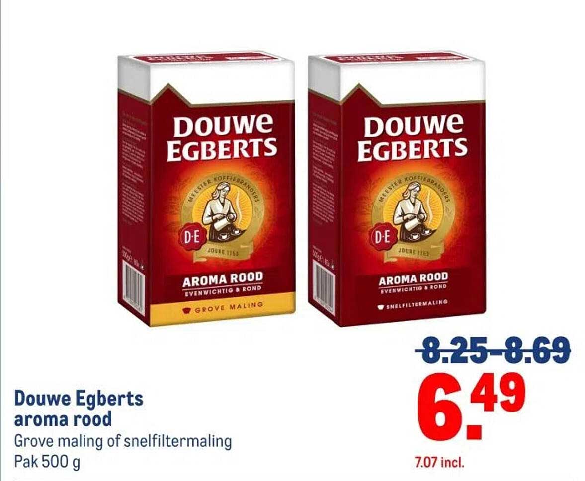 Douwe Egberts aroma rood