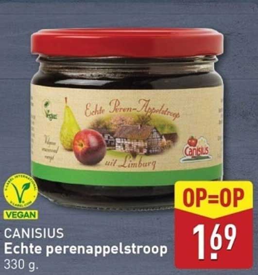 Echte perenappelstroop
