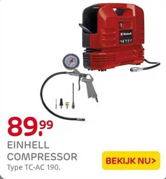 EINHELL COMPRESSOR Type TC-AC 190.