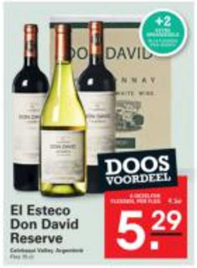 El Esteco Don David Reserve