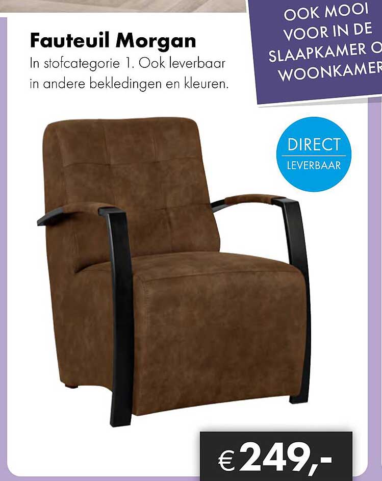 Fauteuil Morgan