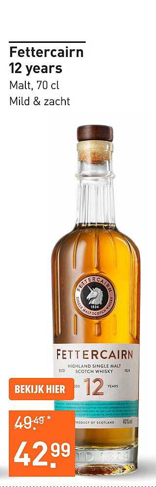 Fettercairn 12 years