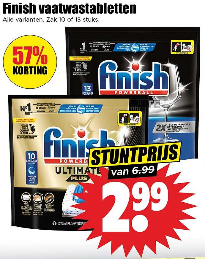 Finish vaatwastabletten
