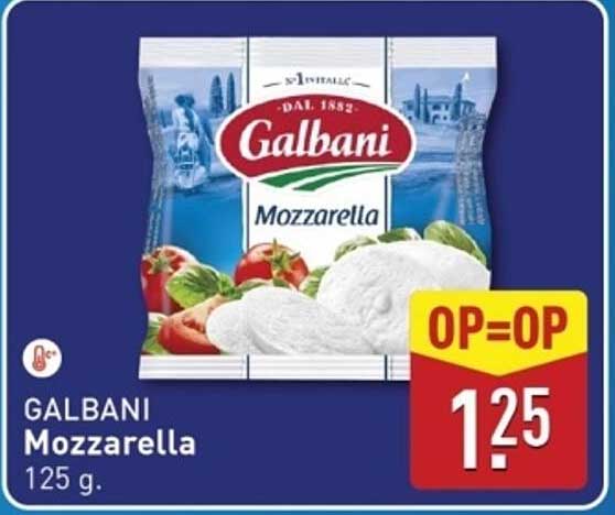 GALBANI Mozzarella 125 g.