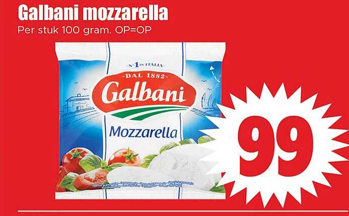Galbani mozzarella