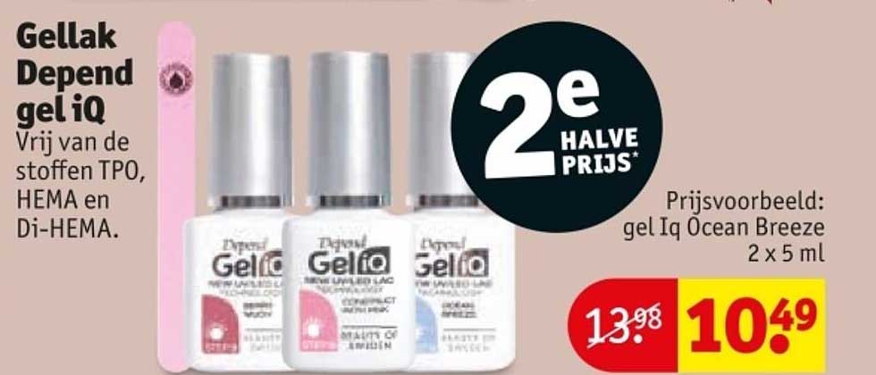 Gelak Depend gel iQ
