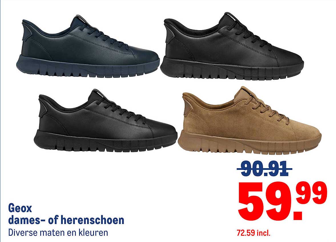 Geox dames- of herenschoen