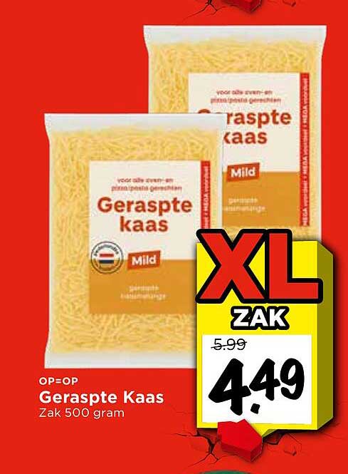 Geraspte Kaas