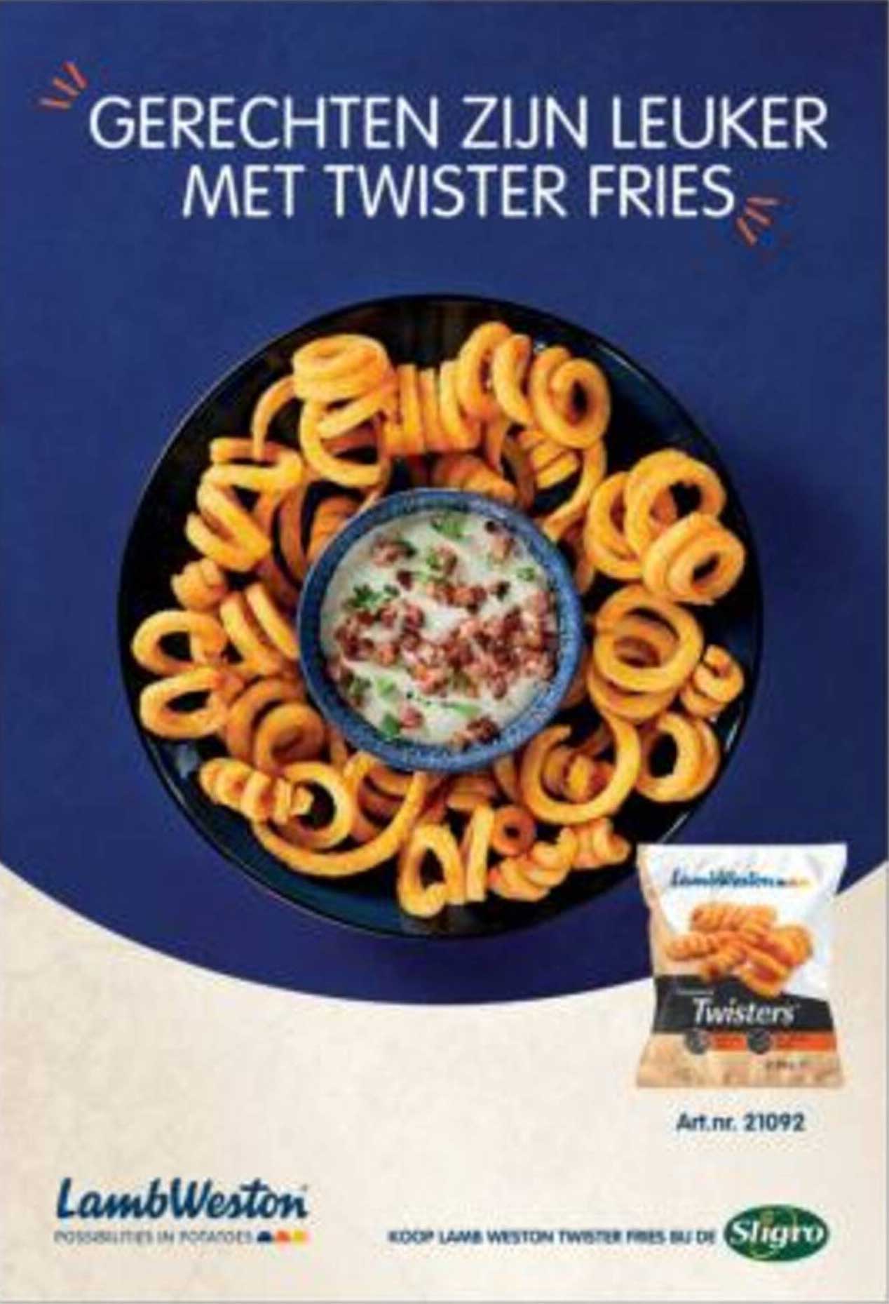 Gerechten zijn leuker met Twister Fries