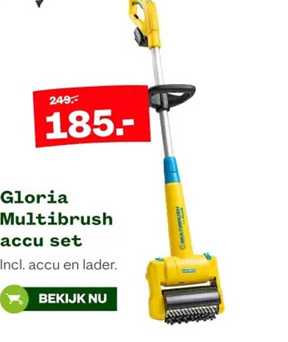 Gloria Multibrush accuset