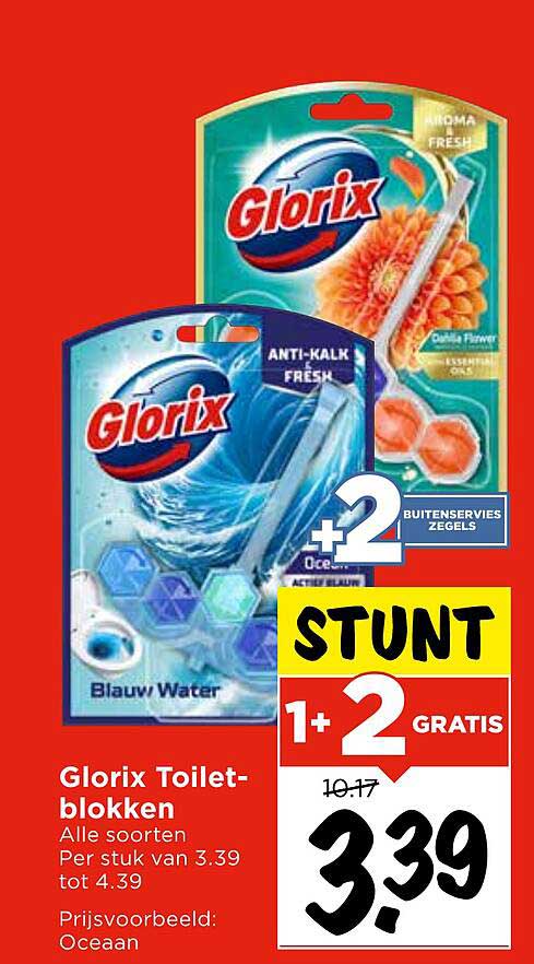 Glorix Toilet-blokken
