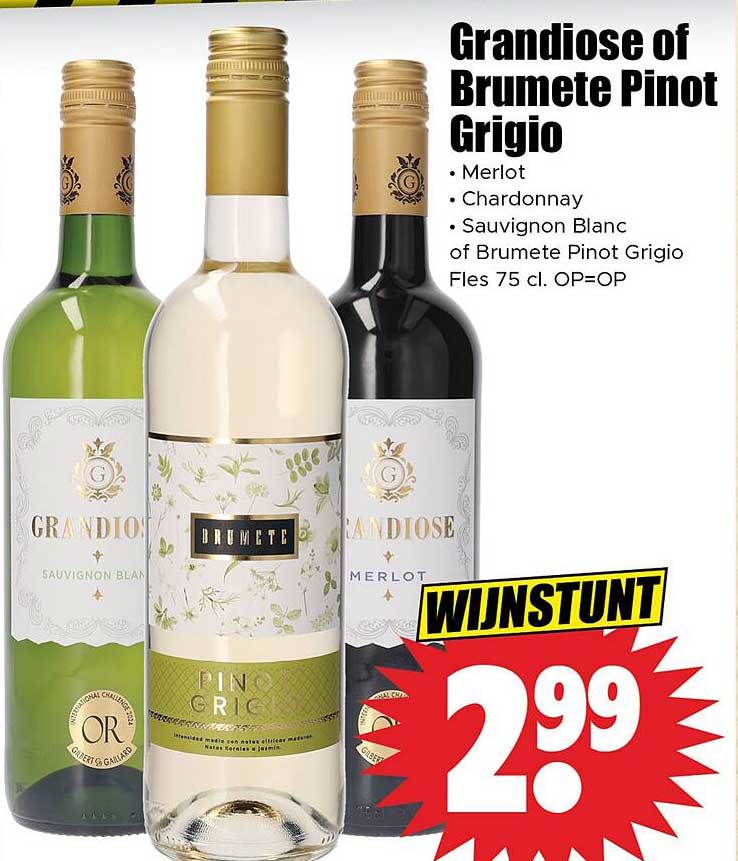 Grandiose of Brumete Pinot Grigio