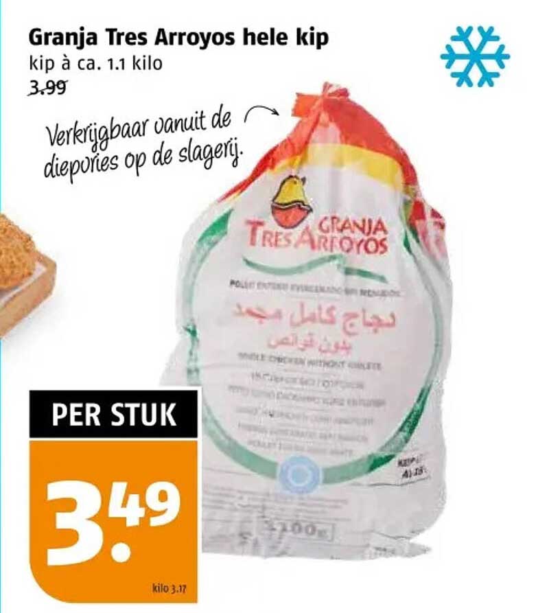 Granja Tres Arroyos hele kip