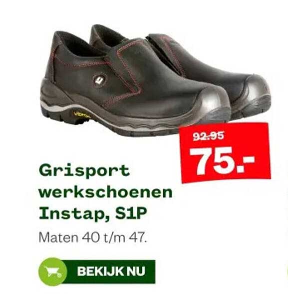 Grisport werkschoenen Instap, S1P