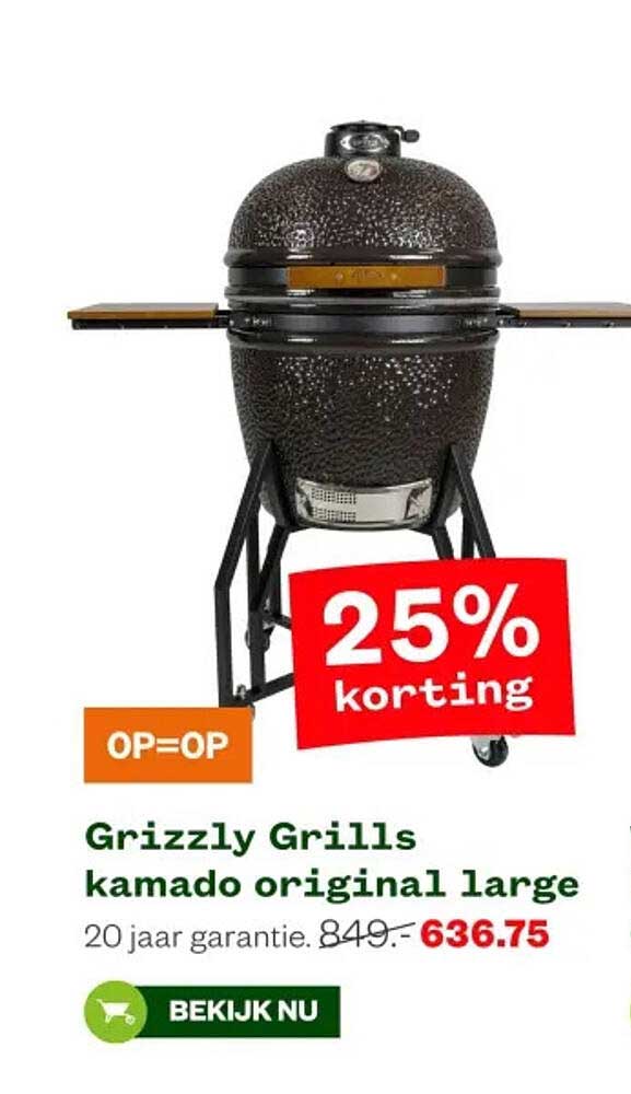 Grizzly Grills kamado original large