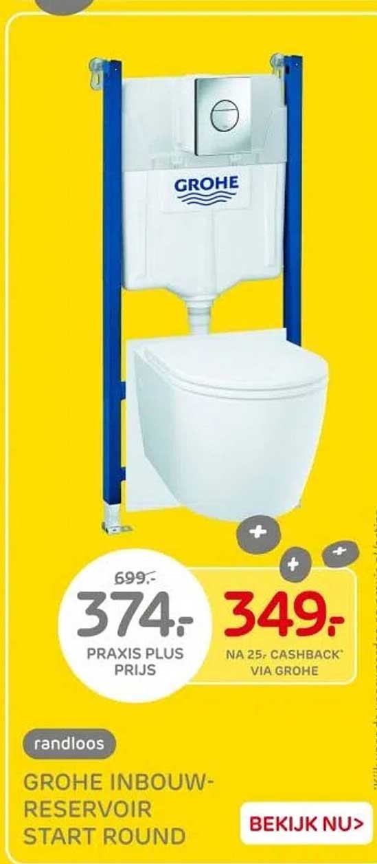 GROHE INBOUW-RESERVOIR START ROUND