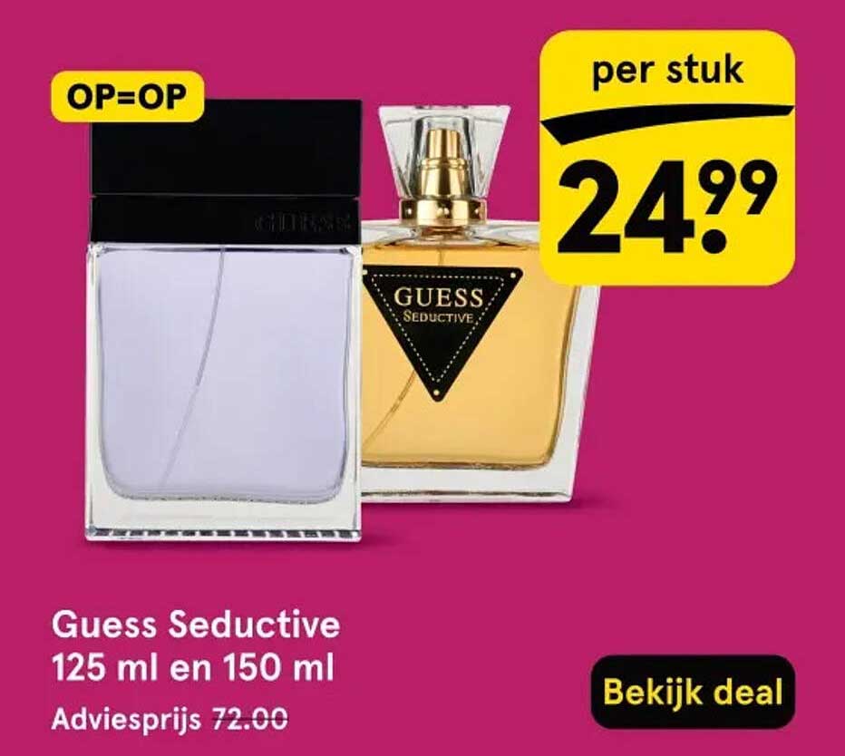 Guess Seductive 125 ml en 150 ml