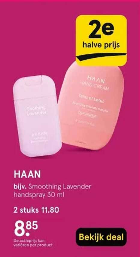 HAAN bijv. Smoothing Lavender handspray 30 ml