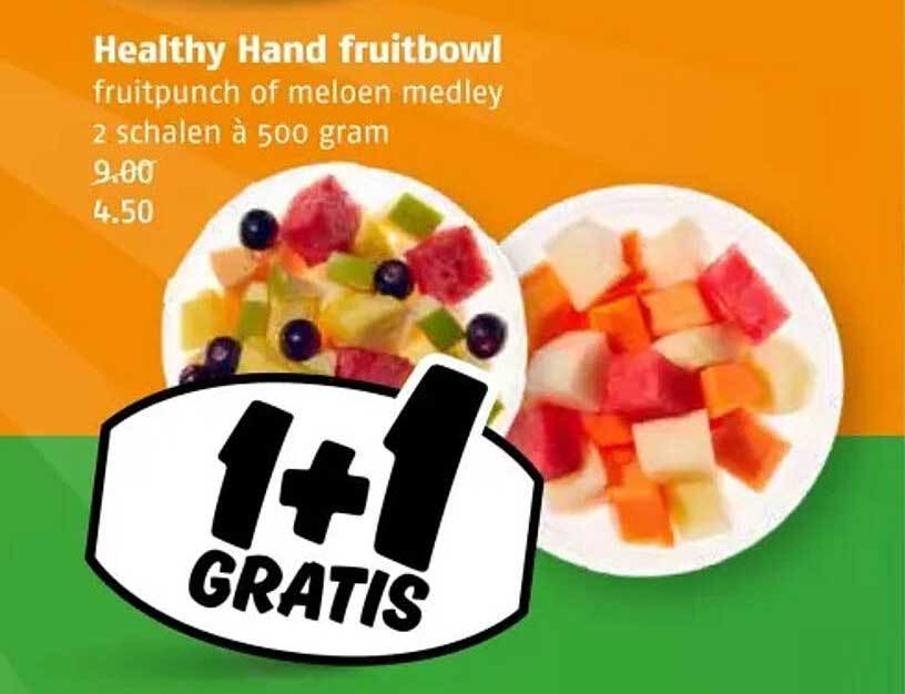 Healthy Hand fruitbowl