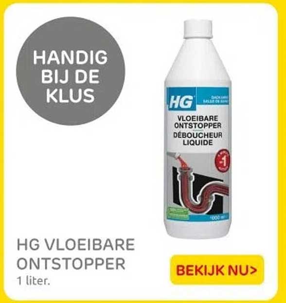 HG VLOEIBARE ONTSTOPPER