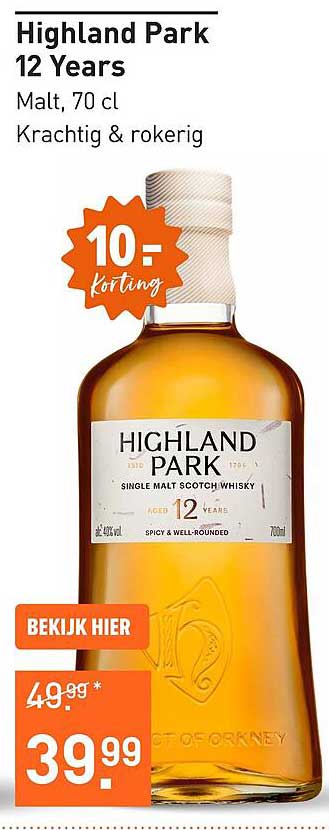 Highland Park 12 Years